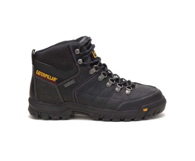 Panske Pracovne Topanky Caterpillar - Threshold Waterproof Steel Toe - Čierne ( 9208-HIYUR )